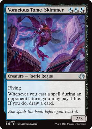 Voracious Tome-Skimmer [Lorwyn Eclipsed] Foil