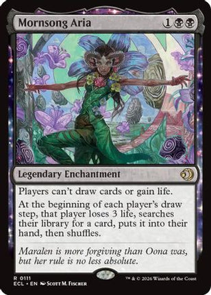 Mornsong Aria [Lorwyn Eclipsed] Foil