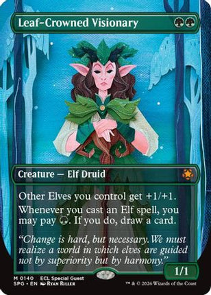 Leaf-Crowned Visionary (Borderless) [Special Guests]