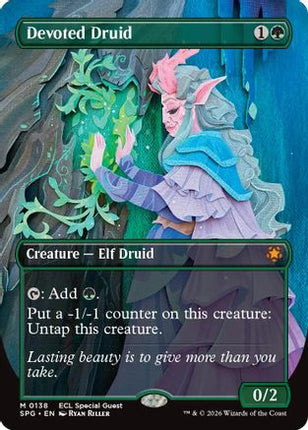 Devoted Druid (Borderless) [Special Guests] Foil