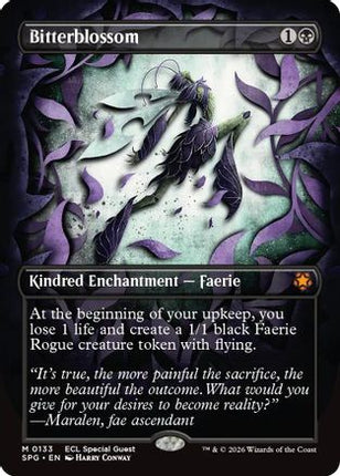Bitterblossom (Borderless) [Special Guests] Foil