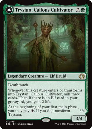 Trystan, Callous Cultivator [Lorwyn Eclipsed] Foil
