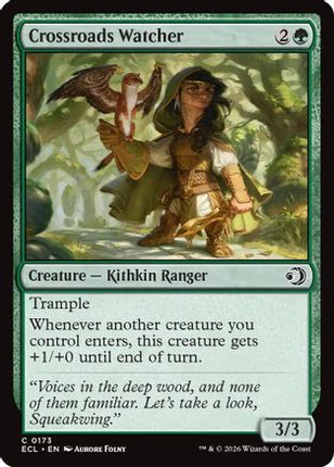 Crossroads Watcher [Lorwyn Eclipsed] Foil