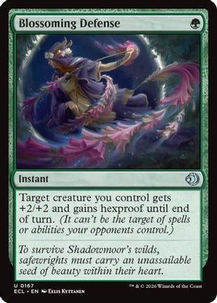 Blossoming Defense [Lorwyn Eclipsed] Foil