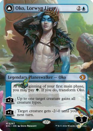 Oko, Lorwyn Liege (Borderless) [Lorwyn Eclipsed] Foil
