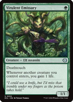 Virulent Emissary [Lorwyn Eclipsed] Foil