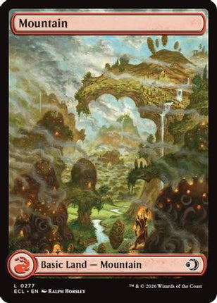 Mountain (0277) (277) [Lorwyn Eclipsed] Foil