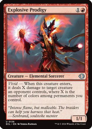 Explosive Prodigy [Lorwyn Eclipsed] Foil