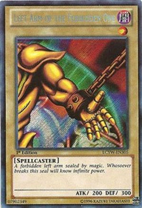 Left Arm of the Forbidden One (Secret Rare) [LCYW-EN305] Unlimited
