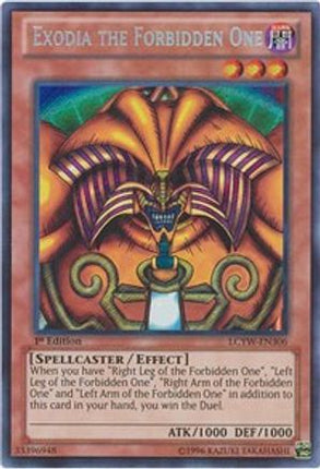 Exodia the Forbidden One (Secret Rare) [LCYW-EN306] Unlimited