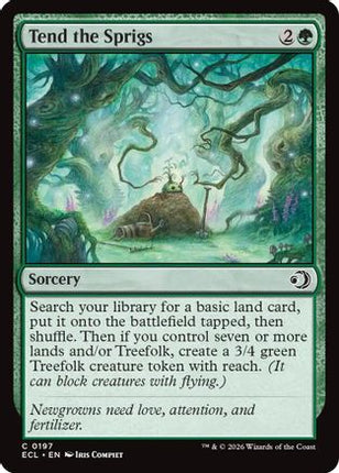 Tend the Sprigs [Lorwyn Eclipsed]