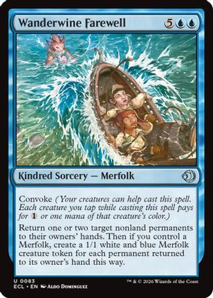 Wanderwine Farewell [Lorwyn Eclipsed] Foil
