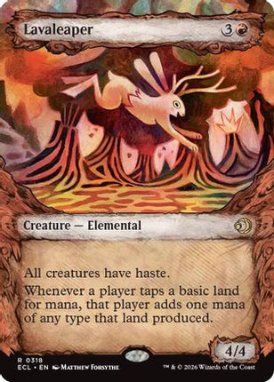 Lavaleaper (Showcase) [Lorwyn Eclipsed] Foil