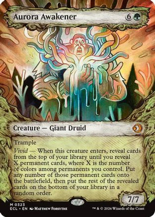 Aurora Awakener (Showcase) [Lorwyn Eclipsed] Foil