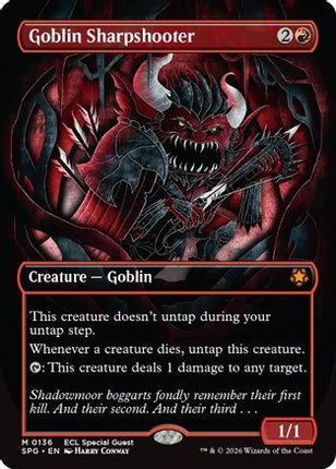 Goblin Sharpshooter (Borderless) [Special Guests]