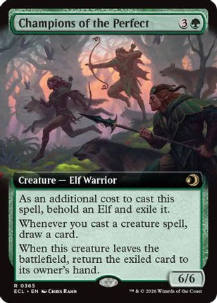 Champions of the Perfect (Extended Art) [Lorwyn Eclipsed] Foil