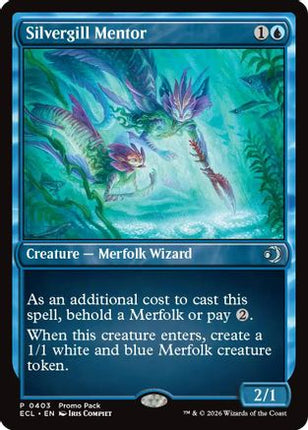 Silvergill Mentor [Promo Pack: Lorwyn Eclipsed]