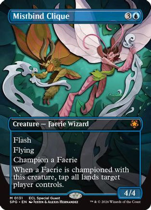 Mistbind Clique (Borderless) [Special Guests] Foil