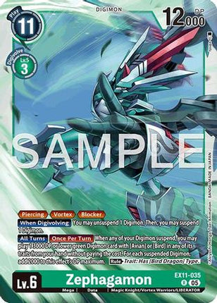 Zephagamon [EX11-035] [Dawn of Liberator] Foil