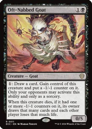 Oft-Nabbed Goat [Commander: Lorwyn Eclipsed]