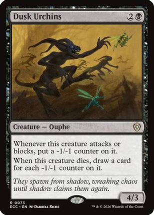 Dusk Urchins [Commander: Lorwyn Eclipsed]
