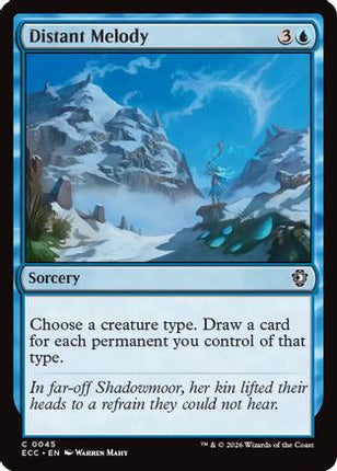 Distant Melody [Commander: Lorwyn Eclipsed]