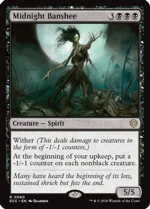 Midnight Banshee [Commander: Lorwyn Eclipsed]
