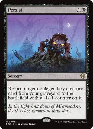 Persist [Commander: Lorwyn Eclipsed]
