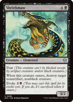 Shriekmaw [Commander: Lorwyn Eclipsed]