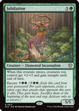 Jubilation [Commander: Lorwyn Eclipsed]