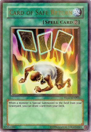 Card of Safe Return (Ultra Rare) [HL07-EN005] Unlimited