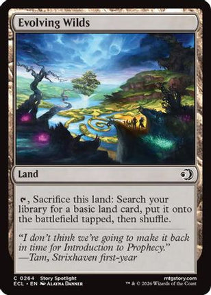 Evolving Wilds [Lorwyn Eclipsed] Foil