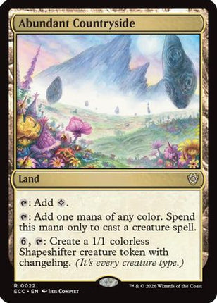 Abundant Countryside [Commander: Lorwyn Eclipsed]