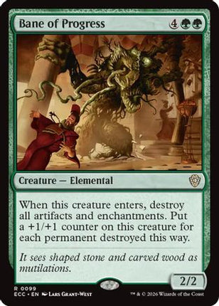 Bane of Progress [Commander: Lorwyn Eclipsed]