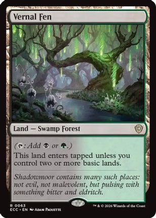 Vernal Fen [Commander: Lorwyn Eclipsed]
