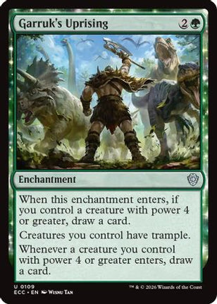 Garruk's Uprising [Commander: Lorwyn Eclipsed]