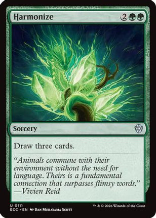 Harmonize [Commander: Lorwyn Eclipsed]