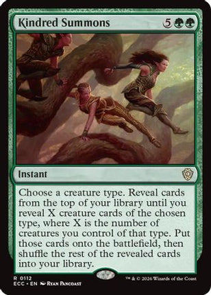 Kindred Summons [Commander: Lorwyn Eclipsed]
