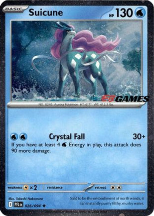 Suicune (EB Games Exclusive) - 26/null [Miscellaneous Cards & Products] Holofoil