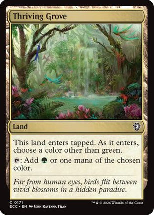 Thriving Grove [Commander: Lorwyn Eclipsed]