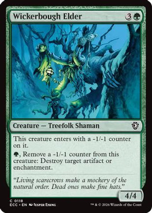 Wickerbough Elder [Commander: Lorwyn Eclipsed]