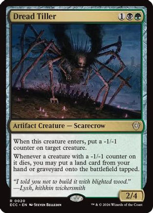 Dread Tiller [Commander: Lorwyn Eclipsed]
