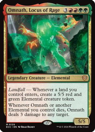 Omnath, Locus of Rage [Commander: Lorwyn Eclipsed]