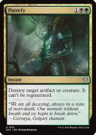 Putrefy [Commander: Lorwyn Eclipsed]