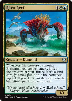 Risen Reef [Commander: Lorwyn Eclipsed]