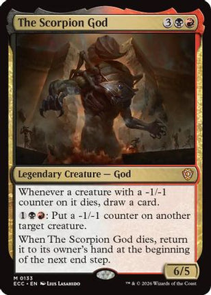 The Scorpion God [Commander: Lorwyn Eclipsed]