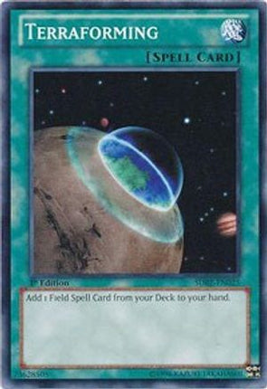 Terraforming (Common / Short Print) [SDRE-EN025] Structure Deck: Realm of the Sea Emperor 1st Edition