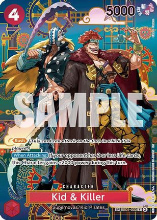 Kid & Killer - EB01-003 (SP) (EB01-003) - The Azure Sea's Seven Foil