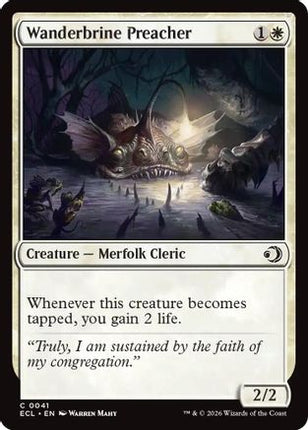 Wanderbrine Preacher [Lorwyn Eclipsed]