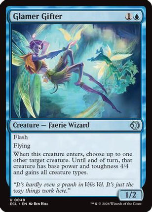 Glamer Gifter [Lorwyn Eclipsed] Foil